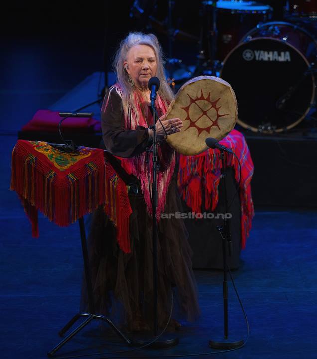 Mari Boine, Kilden, Kristiansand. Foto: Svein Erik Nomeland