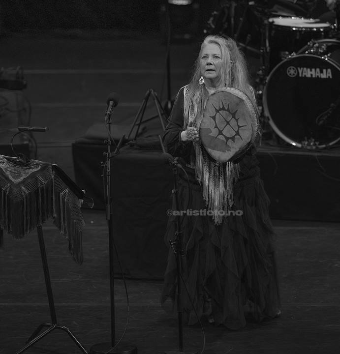 Mari Boine, Kilden, Kristiansand. Foto: Svein Erik Nomeland