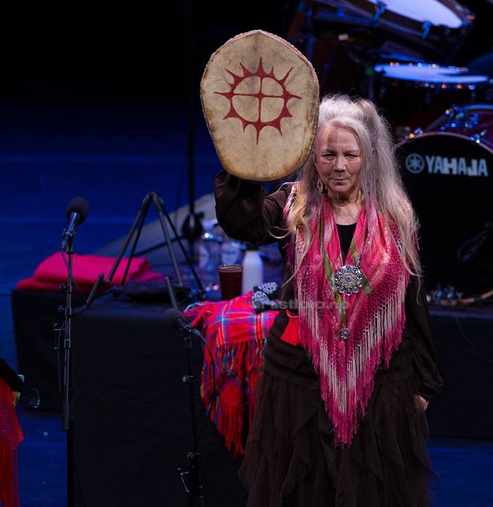 Mari Boine, Kilden, Kristiansand. Foto: Svein Erik Nomeland