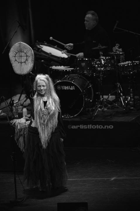Mari Boine, Kilden, Kristiansand. Foto: Svein Erik Nomeland