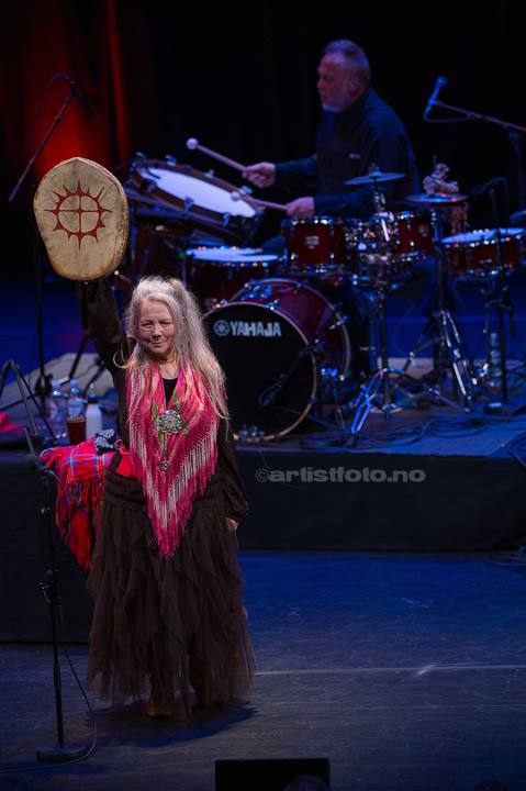 Mari Boine, Kilden, Kristiansand. Foto: Svein Erik Nomeland