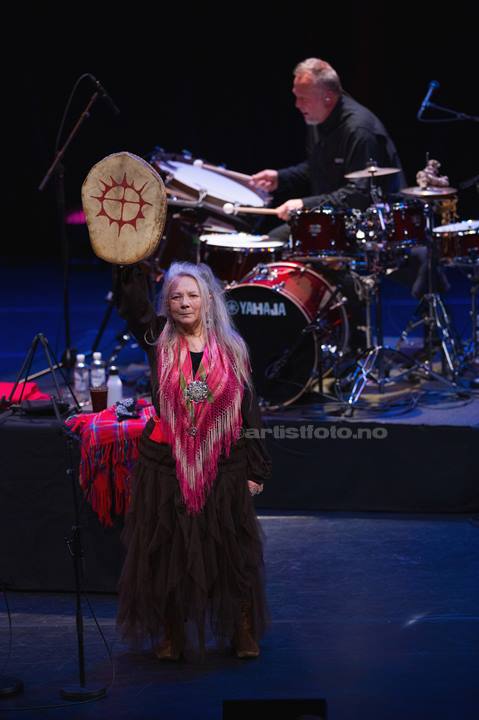 Mari Boine, Kilden, Kristiansand. Foto: Svein Erik Nomeland