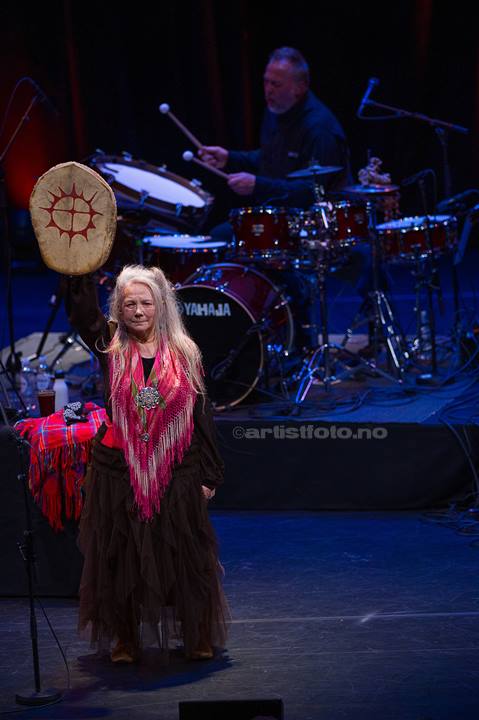 Mari Boine, Kilden, Kristiansand. Foto: Svein Erik Nomeland