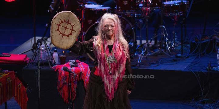 Mari Boine, Kilden, Kristiansand. Foto: Svein Erik Nomeland