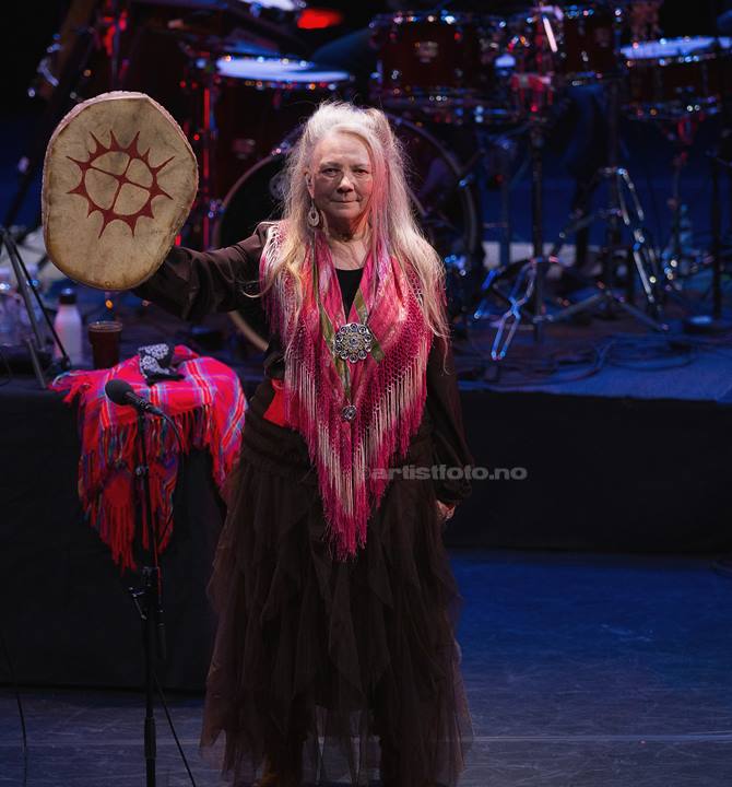 Mari Boine, Kilden, Kristiansand. Foto: Svein Erik Nomeland