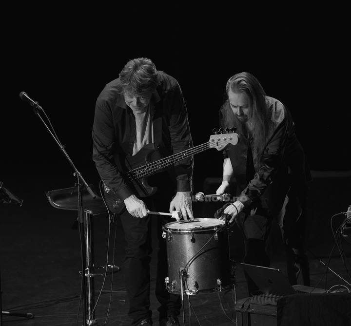 Svein Schultz og Kristian Svalestad Olstad, Mari Boine, Kilden, Kristiansand. Foto: Svein Erik Nomeland
