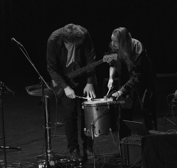 Svein Schultz og Kristian Svalestad Olstad, Mari Boine, Kilden, Kristiansand. Foto: Svein Erik Nomeland