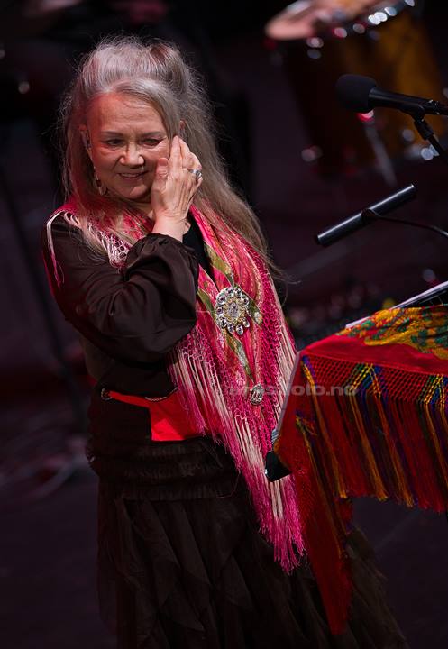 Mari Boine, Kilden, Kristiansand. Foto: Svein Erik Nomeland