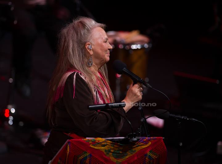Mari Boine, Kilden, Kristiansand. Foto: Svein Erik Nomeland