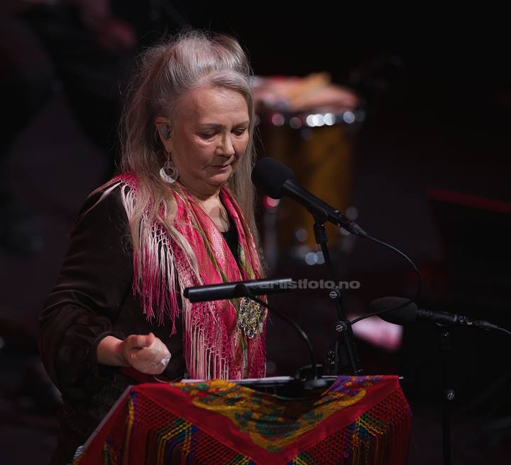 Mari Boine, Kilden, Kristiansand. Foto: Svein Erik Nomeland