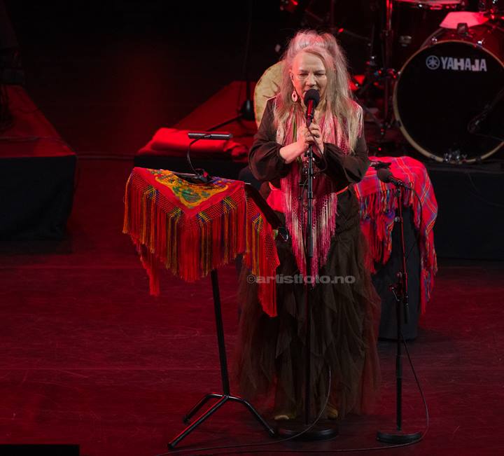 Mari Boine, Kilden, Kristiansand. Foto: Svein Erik Nomeland
