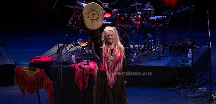 Mari Boine, Kilden, Kristiansand. Foto: Svein Erik Nomeland