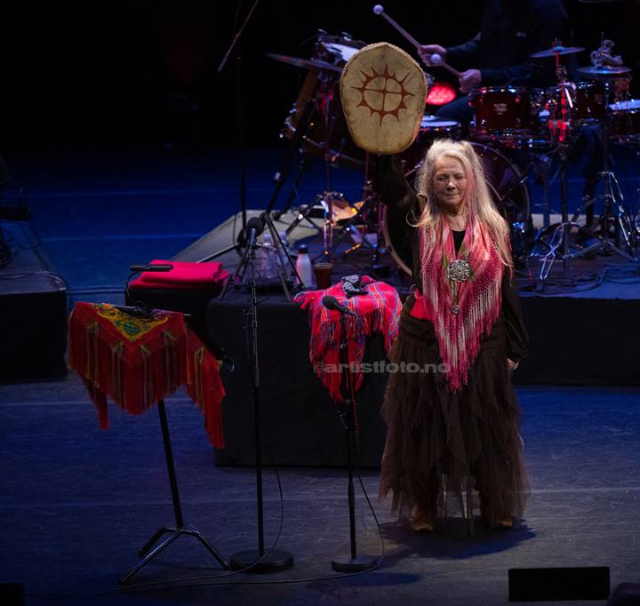Mari Boine, Kilden, Kristiansand. Foto: Svein Erik Nomeland