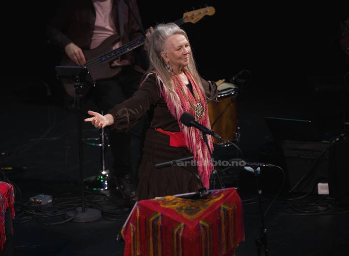 Mari Boine, Kilden, Kristiansand. Foto: Svein Erik Nomeland