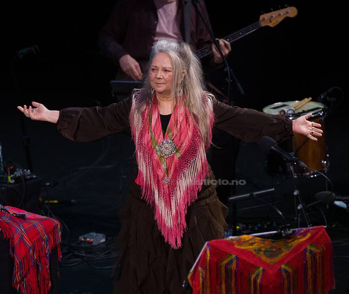 Mari Boine, Kilden, Kristiansand. Foto: Svein Erik Nomeland
