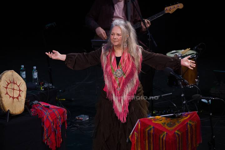 Mari Boine, Kilden, Kristiansand. Foto: Svein Erik Nomeland