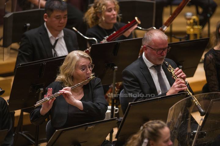 Pacho Flores, dirigent Rodolfo, Kristiansand Symfoniorkester. Kilden. Foto: Svein Erik Nomeland