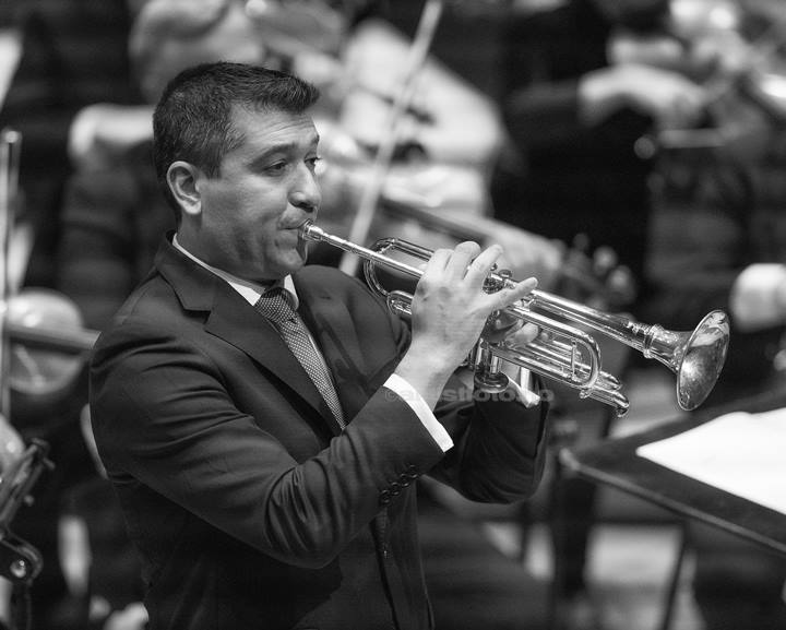 Pacho Flores, dirigent Rodolfo, Kristiansand Symfoniorkester. Kilden. Foto: Svein Erik Nomeland
