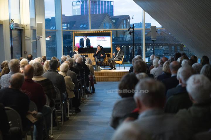 Pacho Flores, dirigent Rodolfo, Kristiansand Symfoniorkester. Kilden. Foto: Svein Erik Nomeland